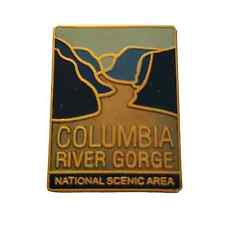 Columbia River Gorge Oregon Lapel Pin Souvenir Travel National Scenic Area picture