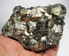 PYRITE BRILLIANT PENTADODECAHEDRAL XLS. in COMBINATION with TETRAHEDRITES - PERU picture