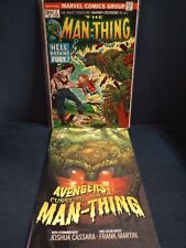 MAN-THING #2 (1974) FN + AVENGERS: CURSE OF THE MAN-THING #1 (2021) NM Variant E picture