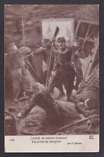 FRANCE, Patriotic postcard WWI, Combat at the capture of Vauquois picture