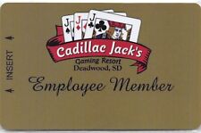 Cadillac Jack's Casino - Deadwood, SD - Employee Member Card picture