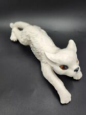 Vintage Norcrest Japan Ceramic Wall Climbing Large White Cat 15