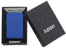 NEW, Zippo Genuine Windproof Lighter, 229 REG ROYAL BLUE picture