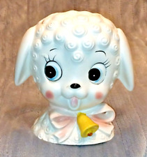 Rare INARCO Lamb Head Vase/Planter Baby Sheep Kitschy 1950's MCM E3029 picture