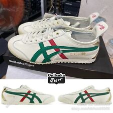 Onitsuka Tiger #1183B511-200 Mexico 66 Birch/Kale Unisex Running Shoes Sneakers picture