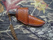 Leather Buck 113 Custom Made Horizontal Sheath Only picture