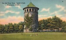 Vintage Postcard 1946 The Old Water Tower Rockford Park Wilmington Delaware DE picture