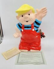 Vintage Dennis the Menace Cookie Jar Limited Edition by Treasure Craft 1997 picture