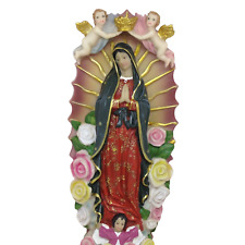 Our Lady Guadalupe Statue Figurine Mary Child Gift Home Decor 10.5