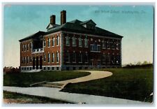 c1910 Exterior View 6th Ward School Washington Pennsylvania PA Vintage Postcard picture