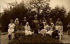 RPPC real photo nurses Red Cross~possibly Estonia women's hospital~diseases~1924 picture