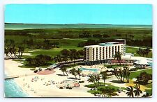 Postcard New Aruba Caribbean Hotel Casino Netherlands Antiles Chrome picture
