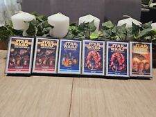 Lot 6 VINTAGE STAR WARS THE JEDI ACADEMY TRILOGY CASSETTES, Cathy & Timothy Zahn picture