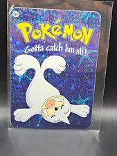 Vintage 2000 Pokémon Vending Machine Prism Sticker Card #086 Seel picture