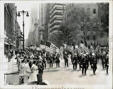 1941 Press Photo Knights Templar march up Fifth Avenue in New York - lry10621 picture