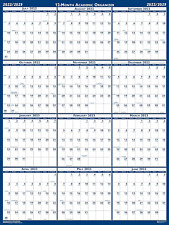 House of Doolittle 2022 - 2023 Laminated Academic Wall Calendar, Reversible, 18 picture