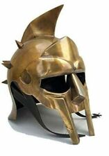 Maximus Gladiator Helmet Medieval Knight Roman Greek Spartan Movie Armor Replica picture