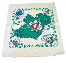 Vintage Irish Linen Pillow Case Sham NOS picture