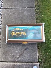 Rare Vintage Olympia Beer Light-Up Wall Sign WORKS Breweriana  Bar Advertising  picture