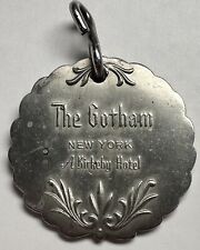 1950’s The Gotham Hotel New York Room Key FOB 5th Ave & 55th St. A Kirkeby Hotel picture