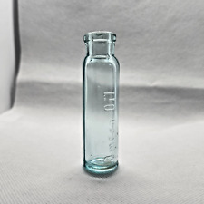 Antique Aqua Omega Oil medicine Bottle-Sample Size picture