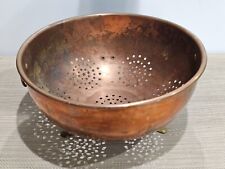 Vintage Copper Colander French Country Style picture