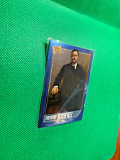 THEODORE ROOSEVELT 2021 SUPER PRODUCTS BLUE CARD #19 AA55 picture
