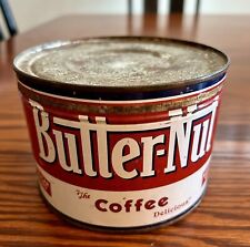 Vintage Butter-Nut Omaha NE 1 Lb Coffee Tin - FINAL PRICE picture