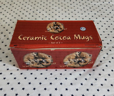 Coffee cup Crazy about Cookies Ceramic cocoa Mugs set of two picture