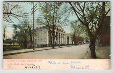 Postcard Vintage 1907 Woman's College in Frederick, MD. picture