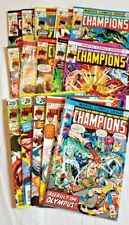 Champions #3 through 17, LOT price 1975 - 1977 Ghost Rider Black Widow Hercules picture