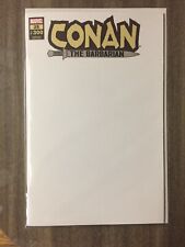 Conan the Barbarian #25 Blank Variant NM picture