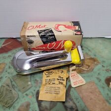 VTG Rival CAN O MAT Wall Mount Can Opener YELLOW unused A145 1950s Extra Cutter picture