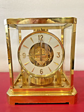 FULLY SERVICED 1970s JAEGER LECOULTRE 528 ATMOS CLOCK #209XXXSWISS WORKING TIME picture