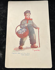 Clapsaddle Artist Signed Postcard “Buy A Pup” c1910 picture