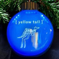 Yellow Tail Wine Hanging Blue Christmas Ornament Flashing Bar Light  Advertising picture
