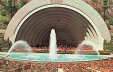 Hollywood CA California, Hollywood Bowl Amphitheater Shell, Vintage Postcard picture