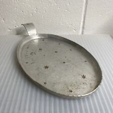 Vintage hammered aluminum serving tray marked Palmer Smith, 89A picture