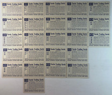 1958 Leaf - Cardo Trading Cards - Pick 1 One or More picture