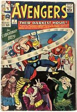 Avengers #7 Kirby 2nd Zemo & Masters of Evil Enchantress Executioner Loki *PR* picture