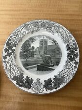 Wedgwood Bowdoin College 1931 - Hubbard Hall 10 Inch Dinner Plate picture