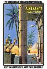 11x17 POSTER - 1949 French Airline France Egypt picture
