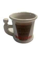 Craftsman Coffee Tea Mug Vintage Stud Man Cup Hammer Handle Made In USA 16 Oz picture
