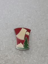 US ARMY 70th INFANTRY DIVISION ENAMEL LAPEL PIN SINGLE POST CLUTCH BACK P15469 picture