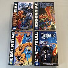 Marvel Essential Fantastic Four Vol. 1, 3, 4 & 5 - Lee and Kirby (Good To VG) picture
