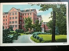 Vintage Postcard 1948 U.S. Veterans Administration Center Hospital Bath N.Y. picture