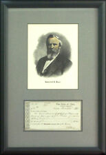 Rutherford B. Hayes Autograghed Document - Gifts, Collections & Framed Pieces picture