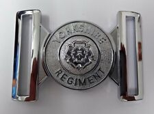 Yorkshire Regiment Style Insignia Ceremonial Stable Belt Buckle NEW picture