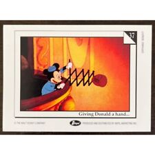 1991 Impel Disney Trading Cards #37 Orphans' Benefit Giving Donald A Hand picture