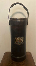Early English Military Bullet Ammunition Cordite Bucket, Coat of Arms - 28